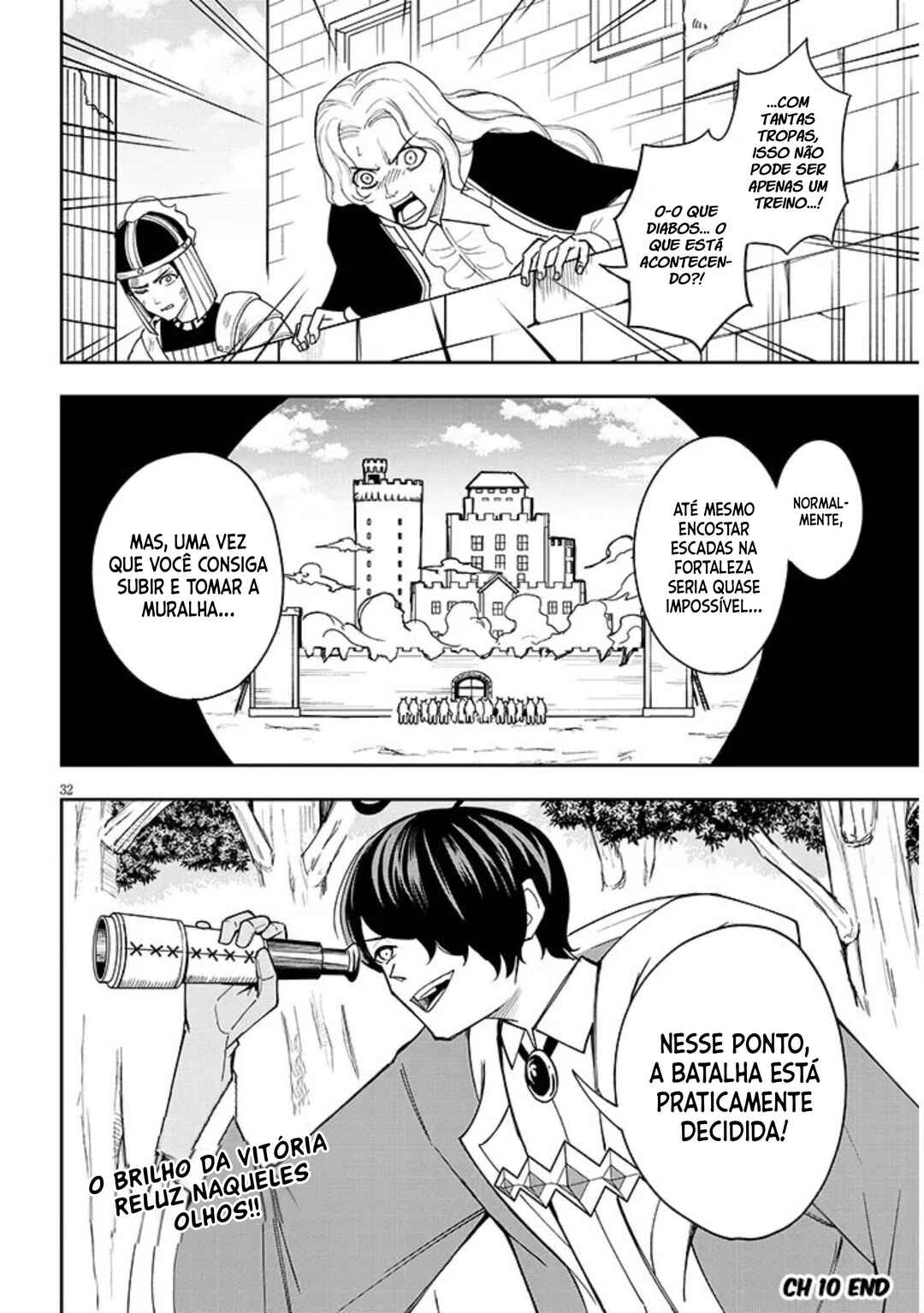 Eiyuu Onna Kishi ni Yuunou to Bareta Ore no Bijin Harem Kishidan - Gaikaku Hikume no Kijutsu Kishidan Chapter 10 - Page 32