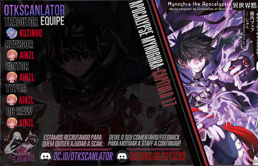 Isekai Mokushiroku Mynoghra: Hametsu no Bunmei de Hajimeru Sekai Seifuku Chapter 17 - Page 1