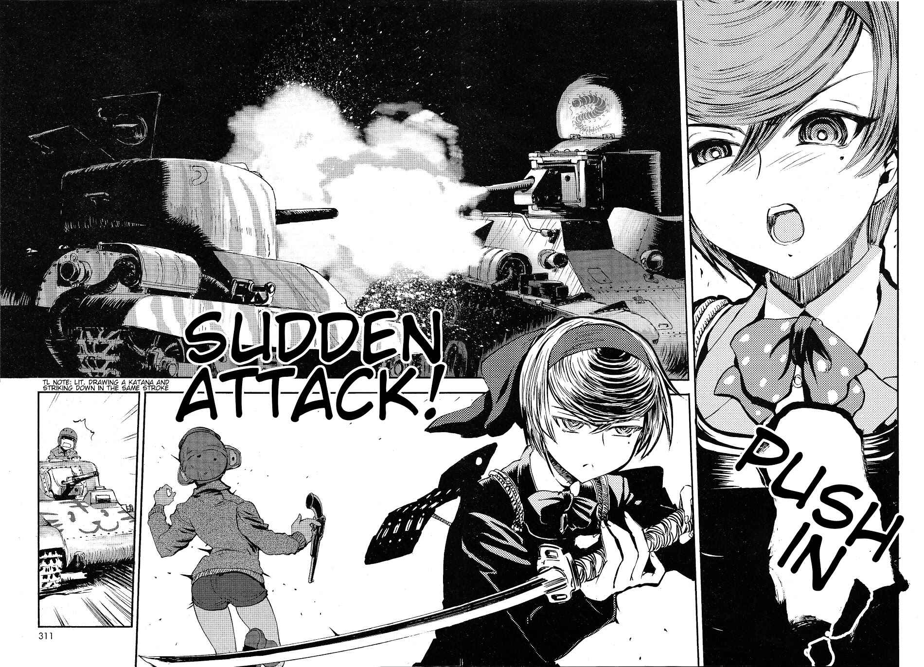 Girls und Panzer: Ribbon no Musha Chapter 4 - Page 15