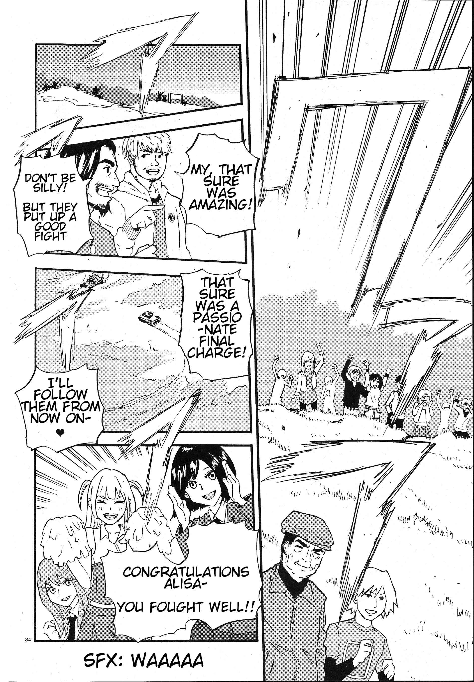 Girls und Panzer: Ribbon no Musha Chapter 4 - Page 31