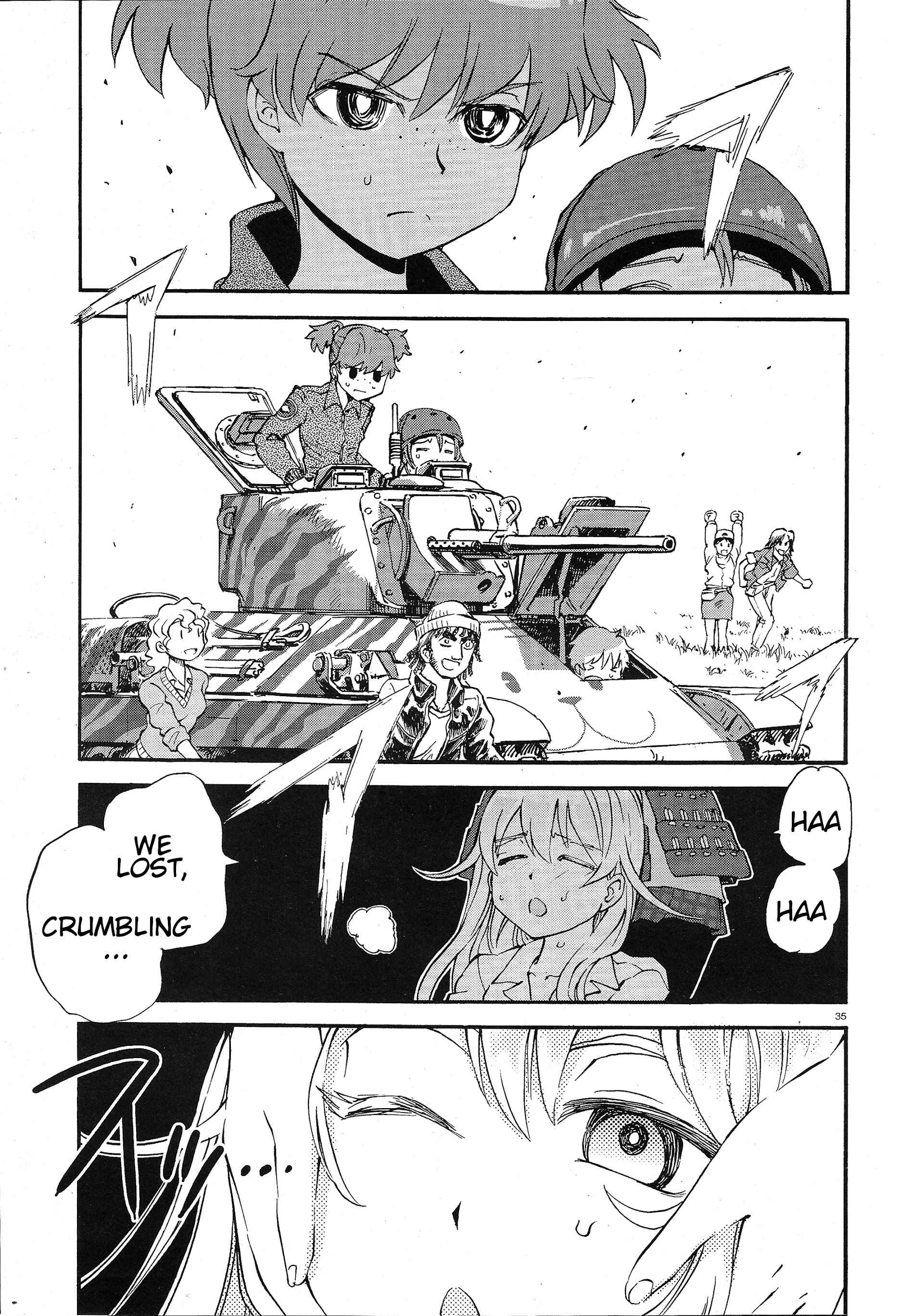 Girls und Panzer: Ribbon no Musha Chapter 4 - Page 32