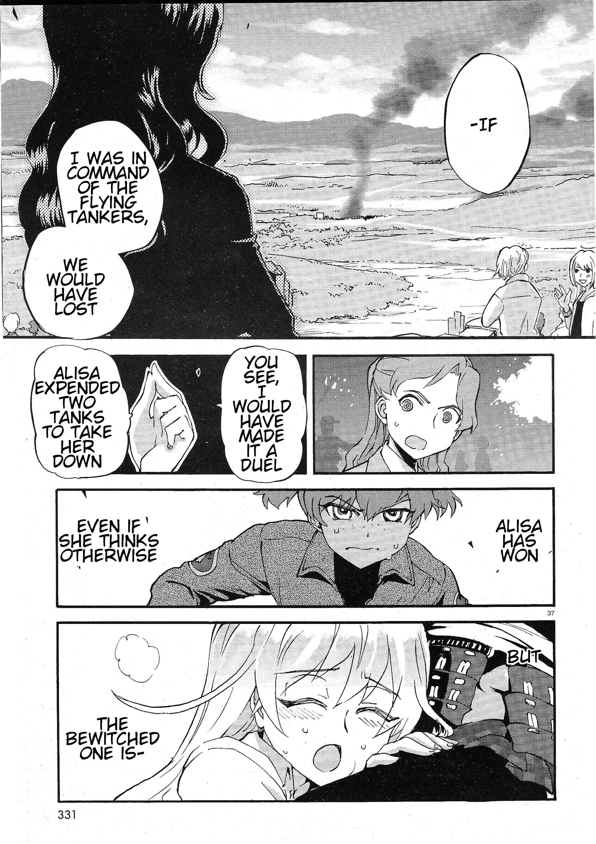 Girls und Panzer: Ribbon no Musha Chapter 4 - Page 34