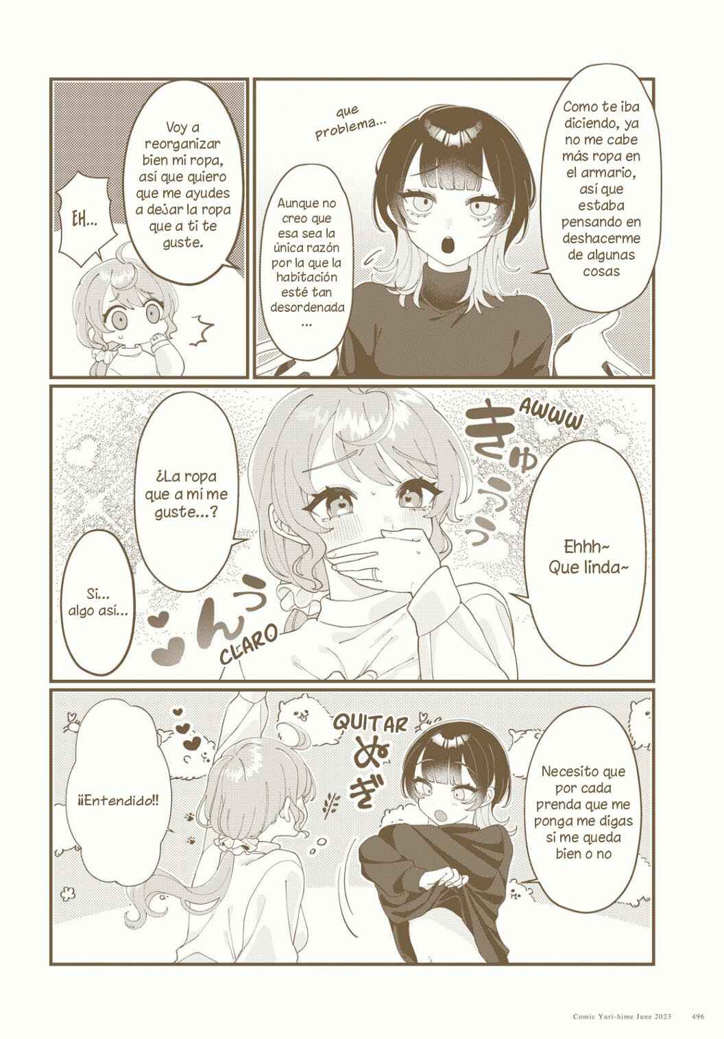Koharu to Minato: Watashi no Partner wa Onnanoko Chapter 9 - Page 3