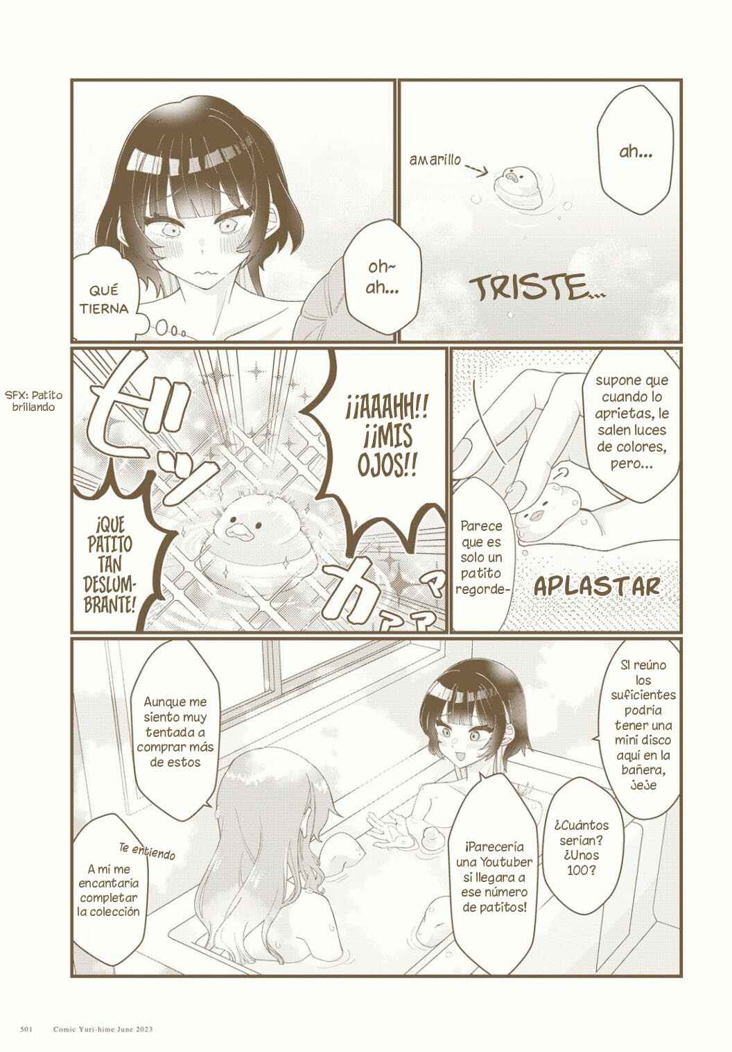 Koharu to Minato: Watashi no Partner wa Onnanoko Chapter 9 - Page 8
