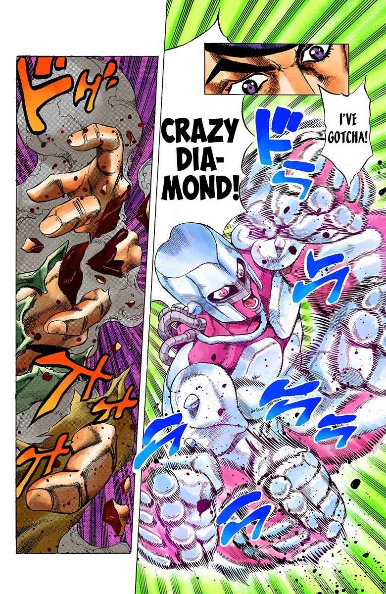 JoJo no Kimyou na Bouken: Part 4 - Diamond wa Kudakenai Color-ban Chapter 164 - Page 13