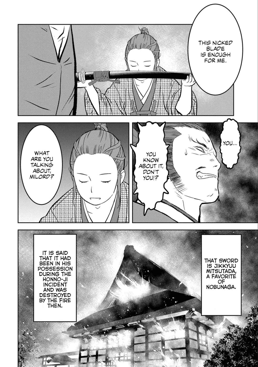 Sengoku Komachi Kuroutan Chapter 68 - Page 22