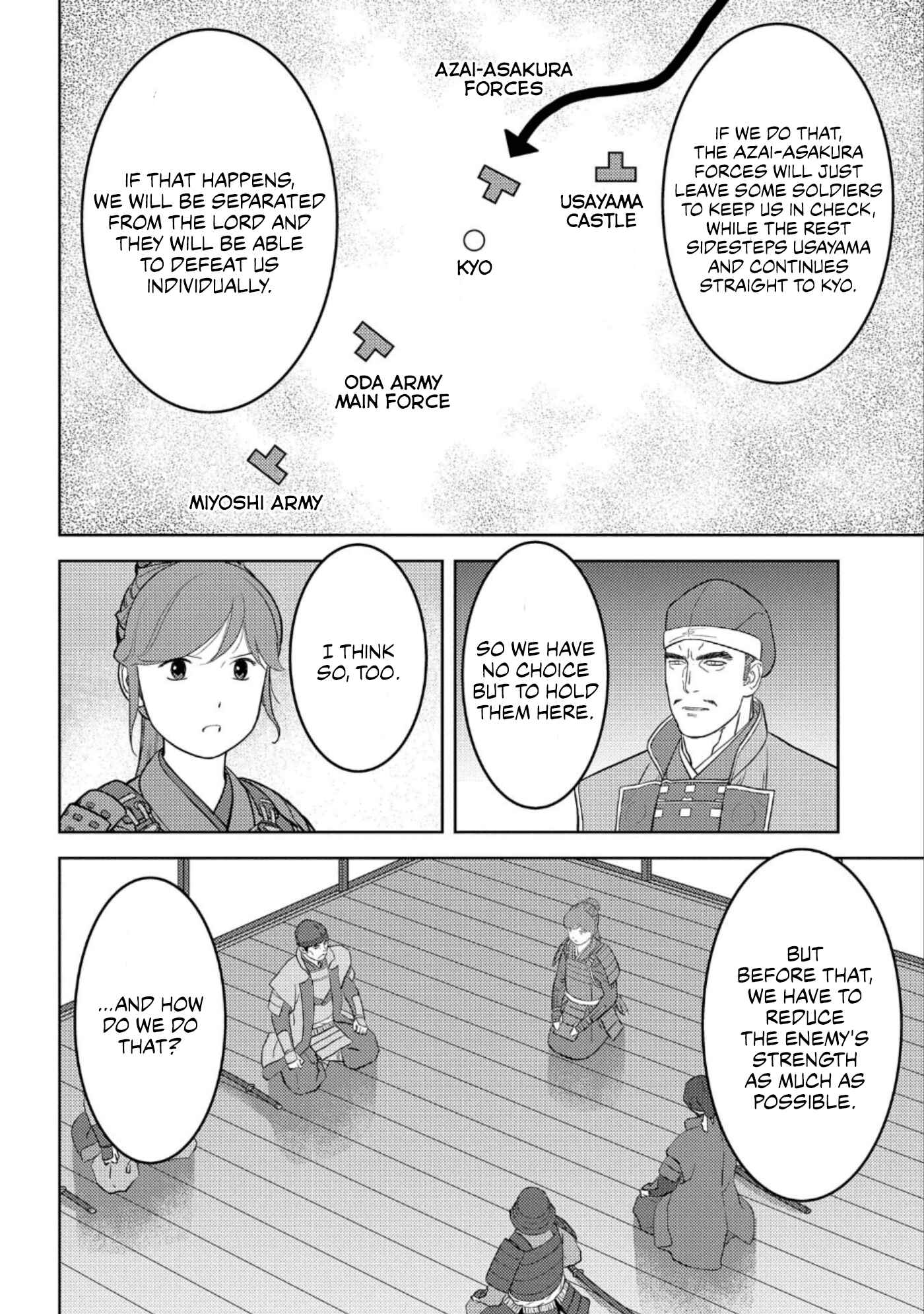 Sengoku Komachi Kuroutan Chapter 48 - Page 19