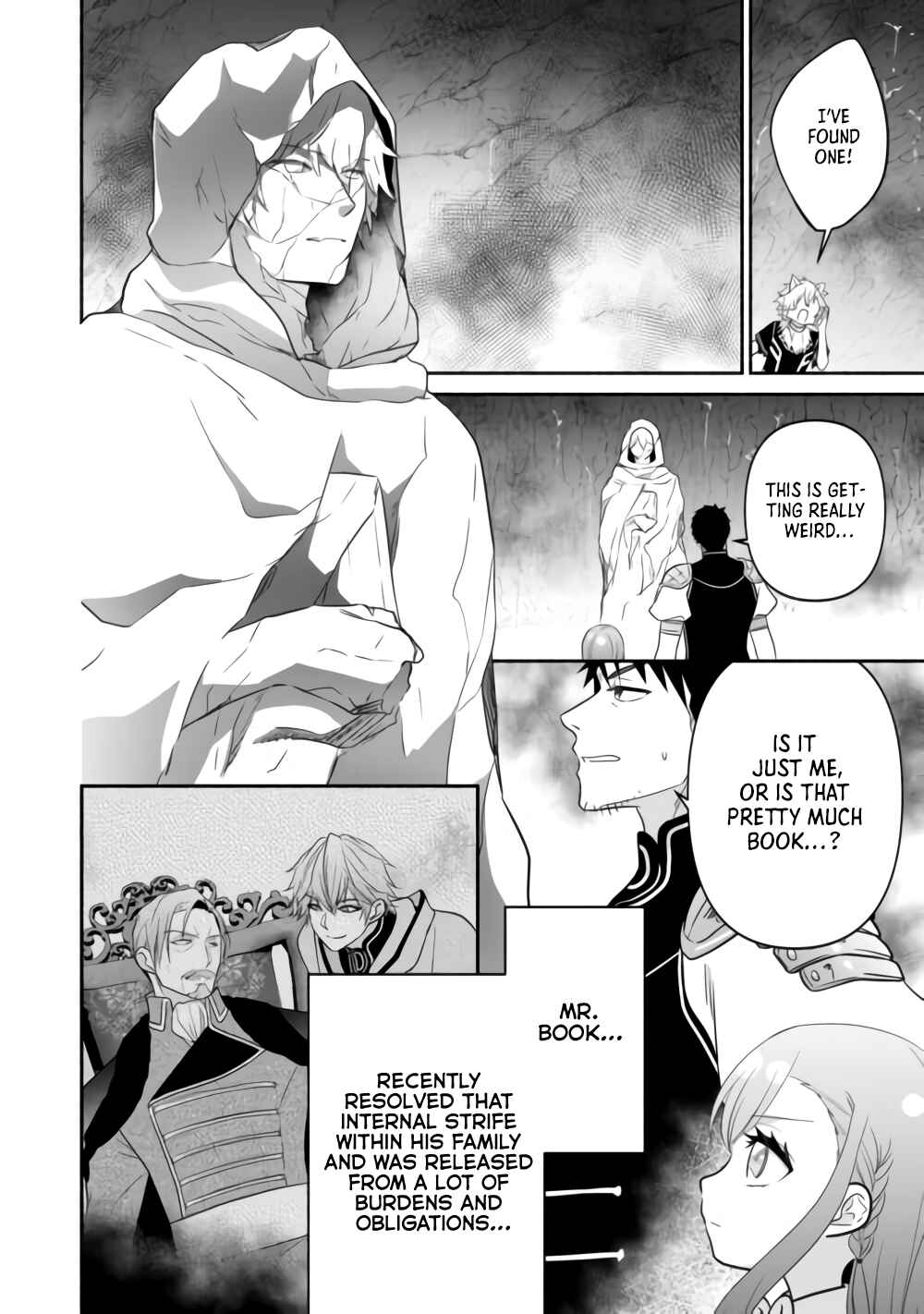 Tensei Youjo.: Shinjuu to Ouji to, Saikyou no Oji-san Youhei-dan no Naka de Ikiru Chapter 36 - Page 12