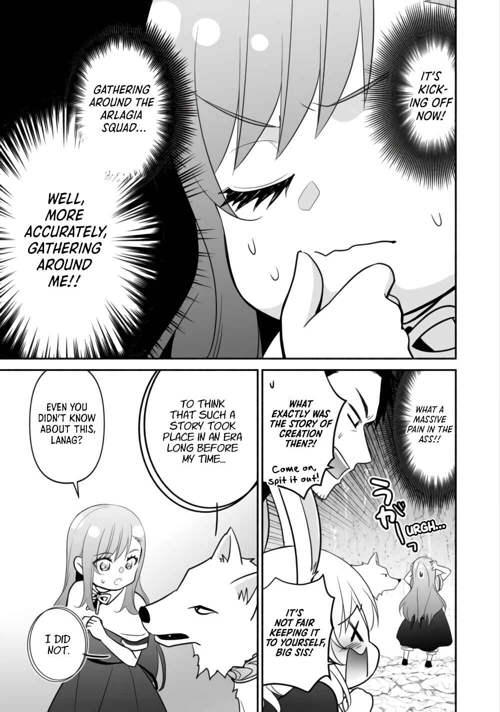Tensei Youjo.: Shinjuu to Ouji to, Saikyou no Oji-san Youhei-dan no Naka de Ikiru Chapter 36 - Page 7