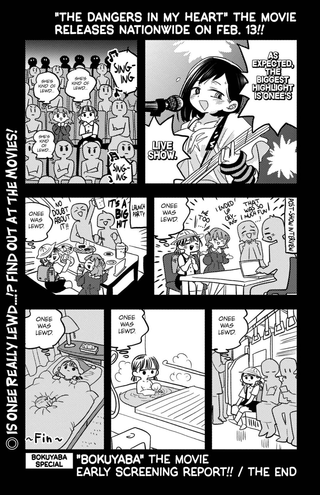 Boku no Kokoro no Yabai Yatsu Chapter 185.2 - Page 3