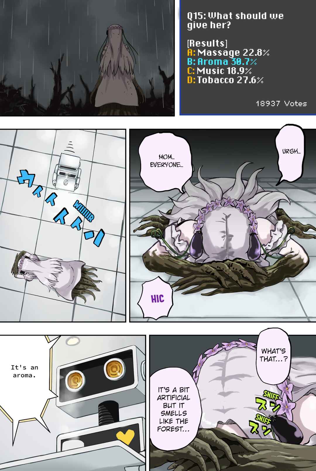 Raising an Eggplant Girl Using Online Polls Chapter 20 - Page 1