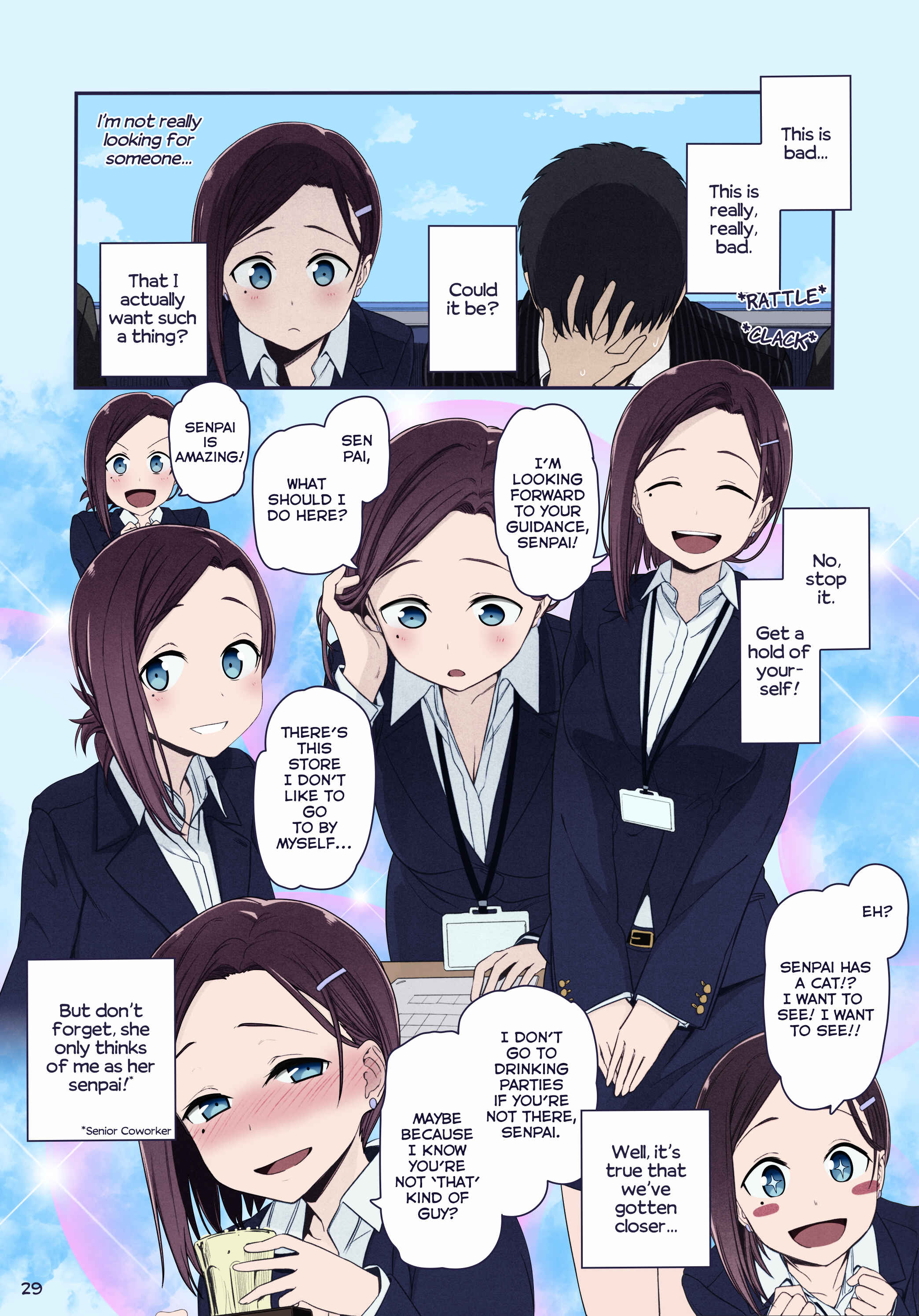 Getsuyoubi no Tawawa (Twitter Webcomic) (Fan Colored) Chapter 8 - Page 4