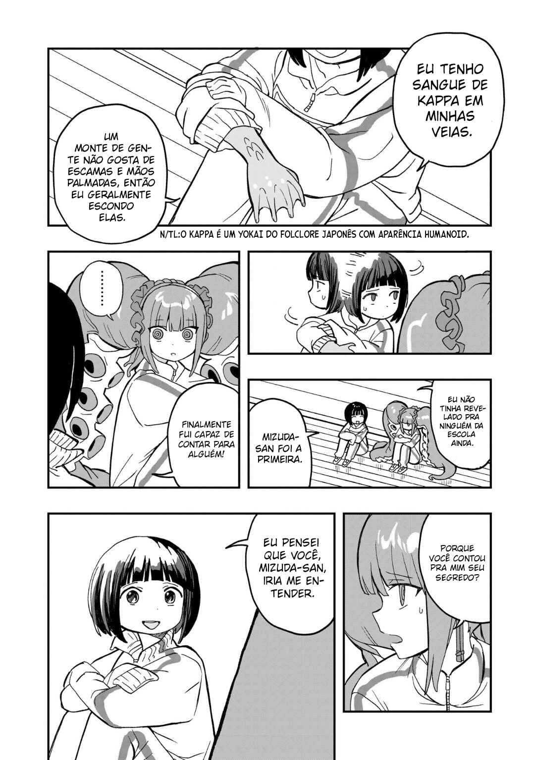 Mizudako-chan kara wa Nigerarenai! Chapter 8 - Page 13