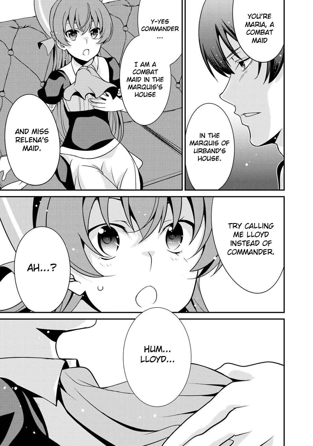 Saikyou no Kurokishi ♂, Sentou Maid ♀ ni Tenshoku Shimashita Chapter 24 - Page 21