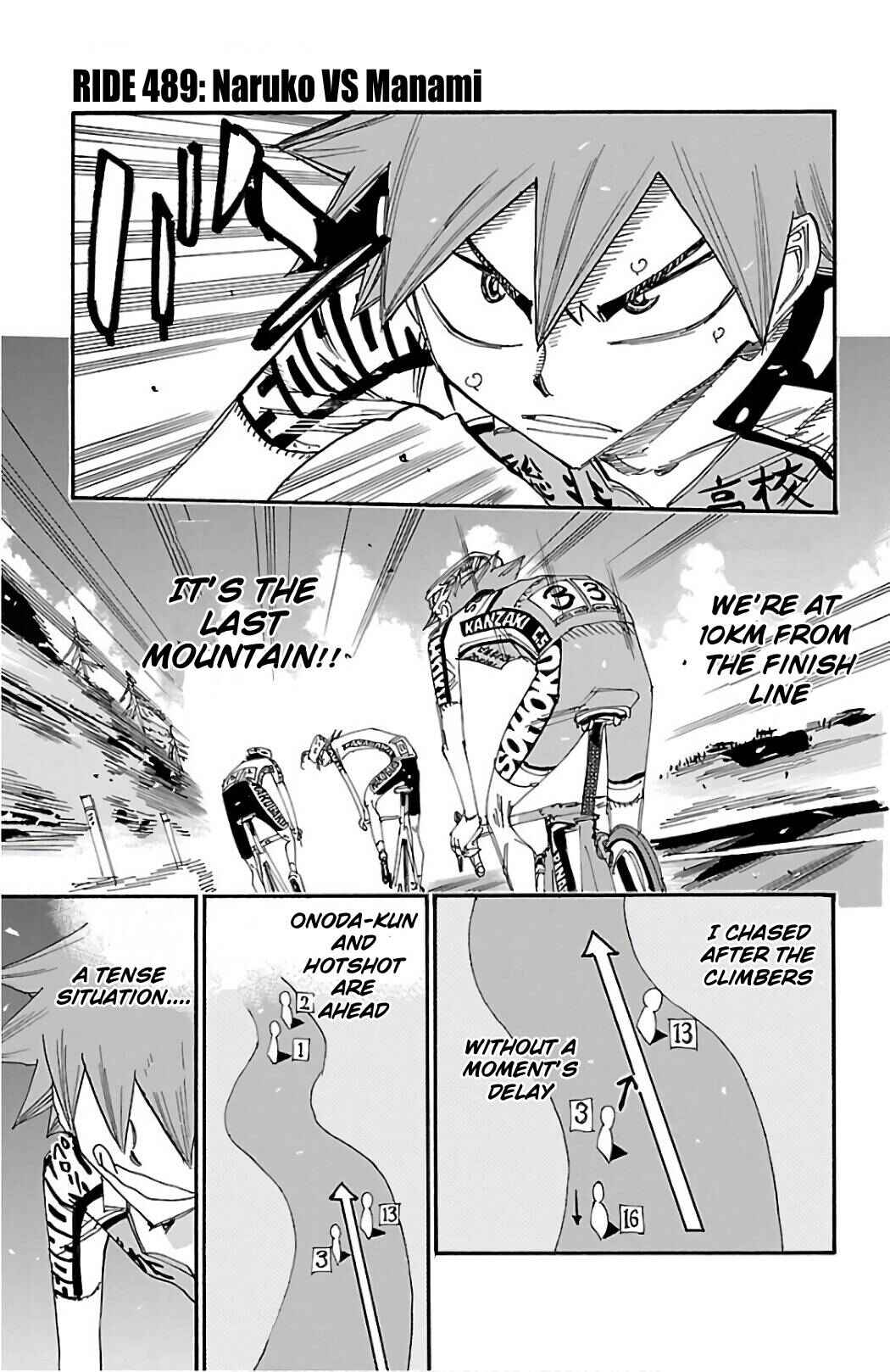 Yowamushi Pedal Chapter 489 - Page 1
