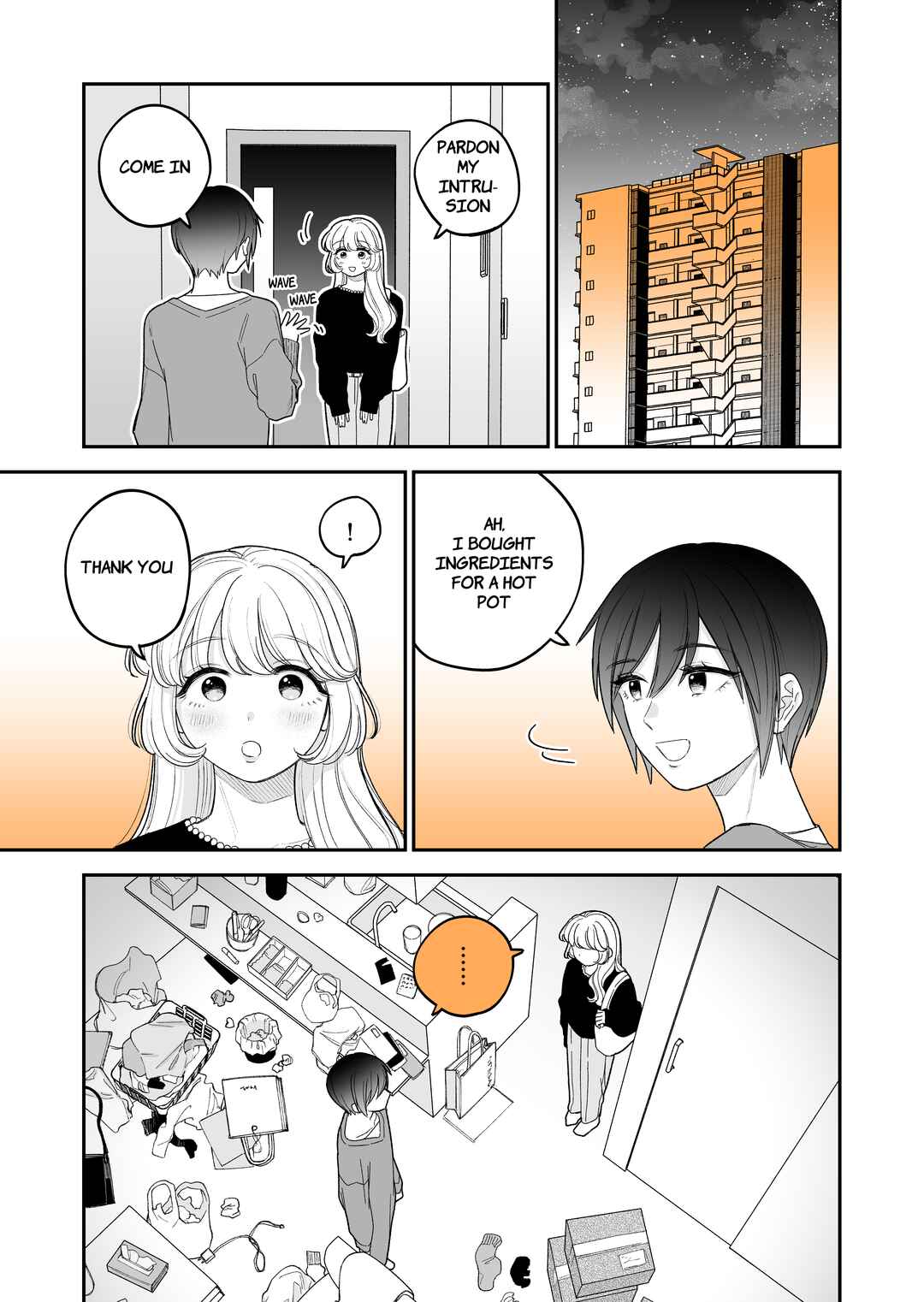 Genkai OL to Joshi Daisei ga 〇〇 Suru Hanashi Chapter 7.3 - Page 1