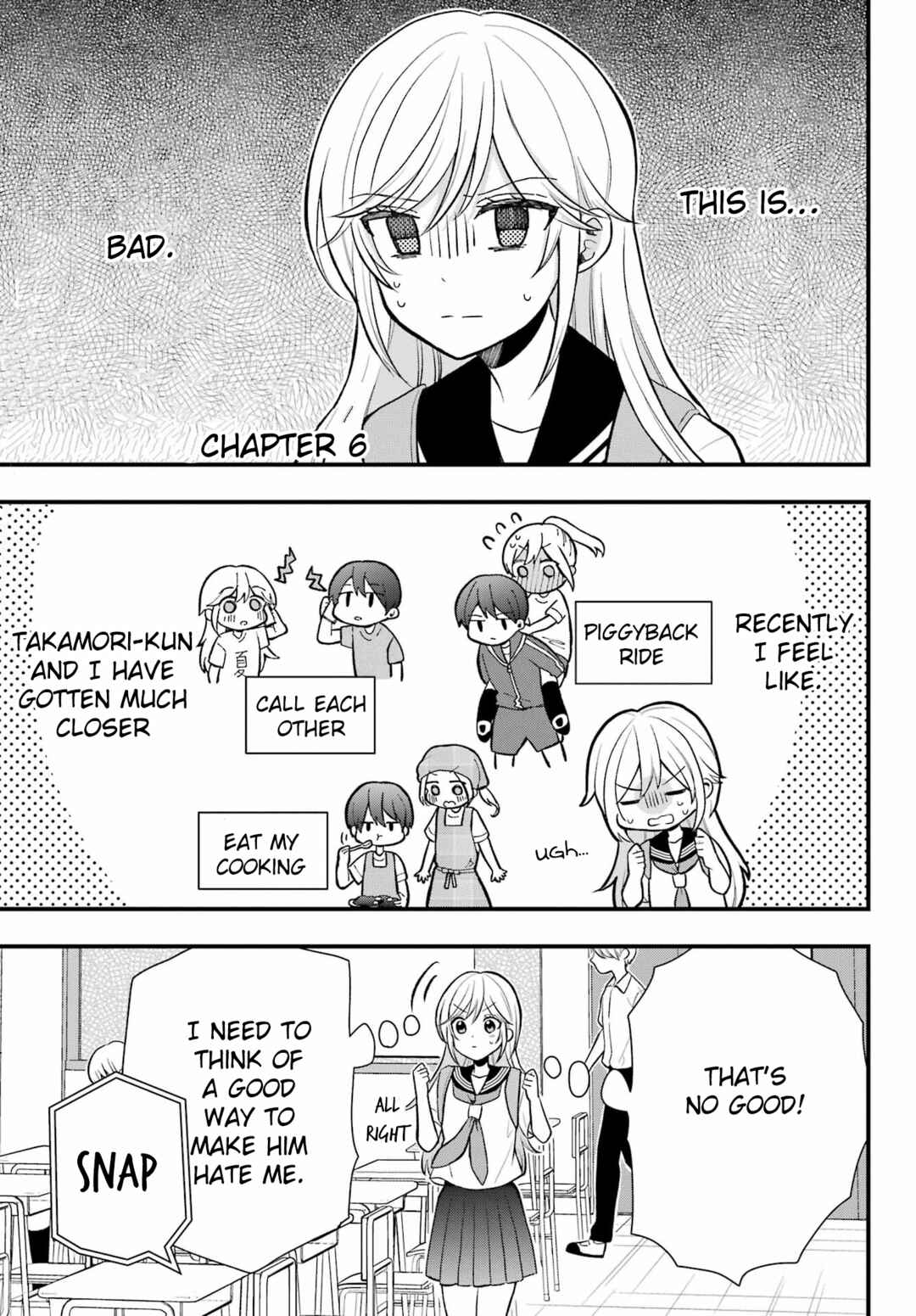 Takamori-kun wo Damarasetai!! Chapter 6 - Page 1