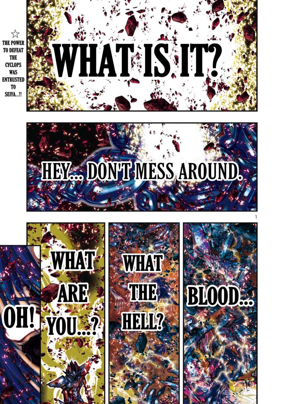 Saint Seiya: Episode G Requiem Chapter 14 - Page 1