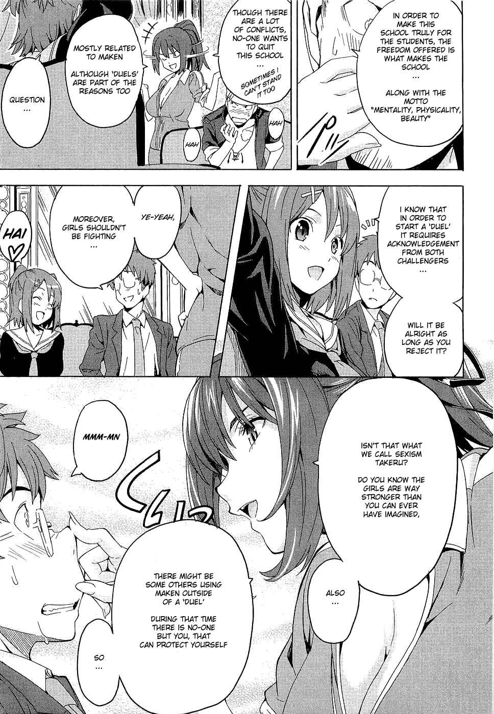 Maken-Ki! Chapter 3 - Page 5