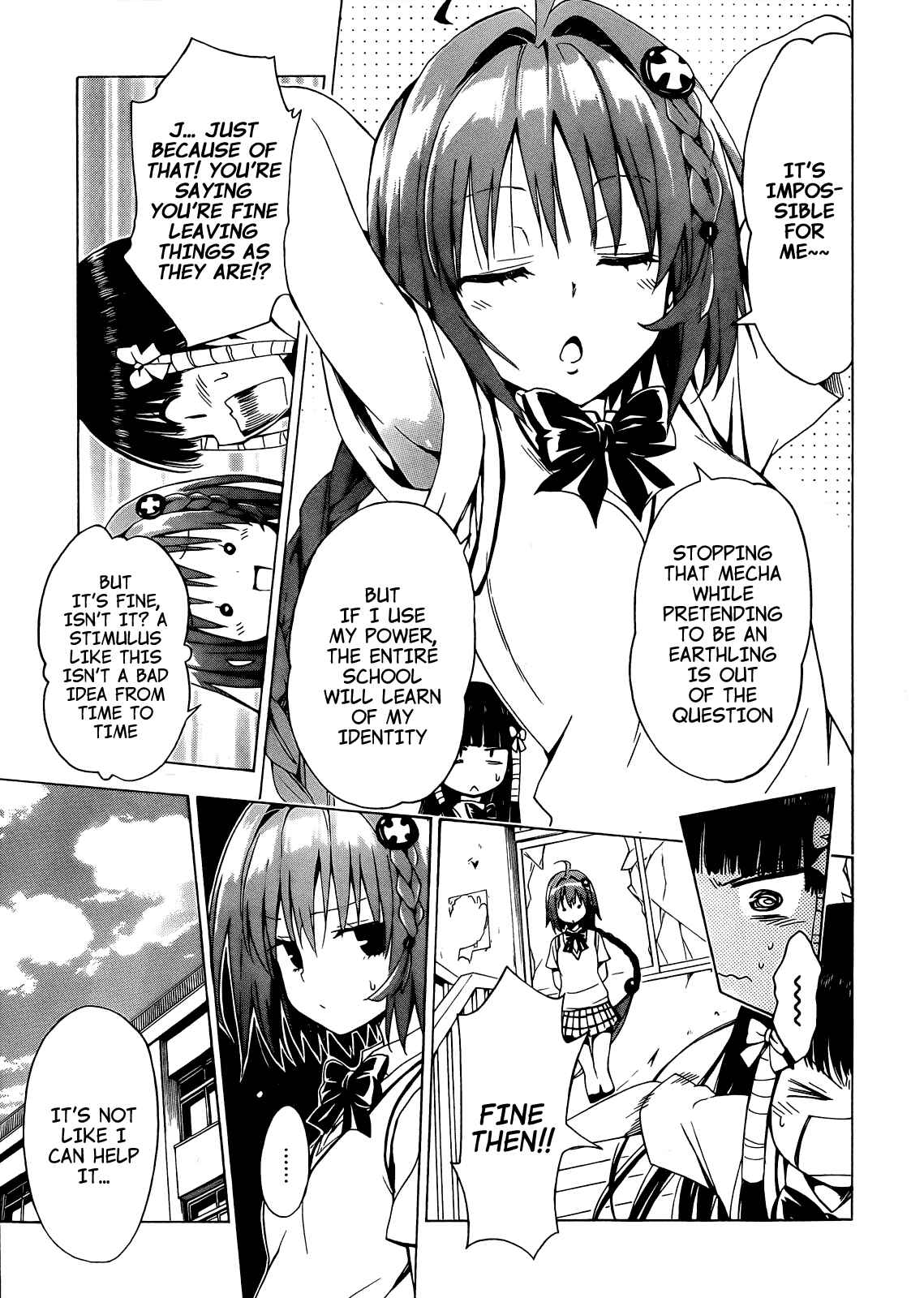To Love Ru Darkness Chapter 37 - Page 9