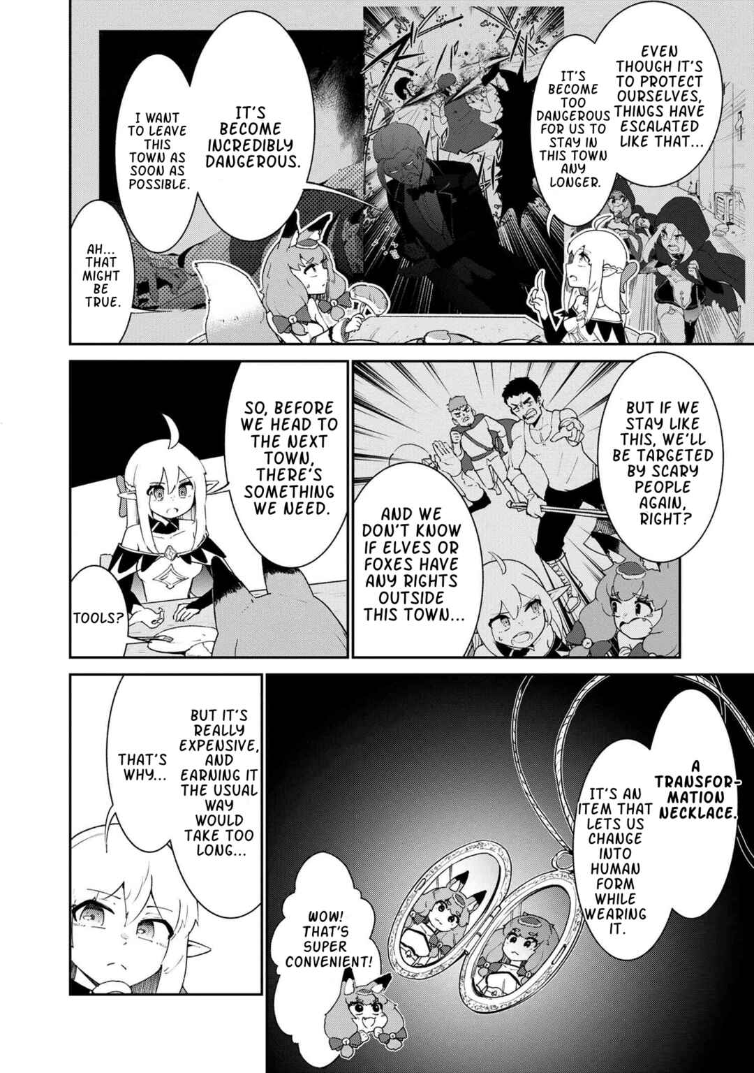 Suterare Elf-san wa Sekai de Ichiban Tsuyokute Kawaii! Chapter 3.2 - Page 22