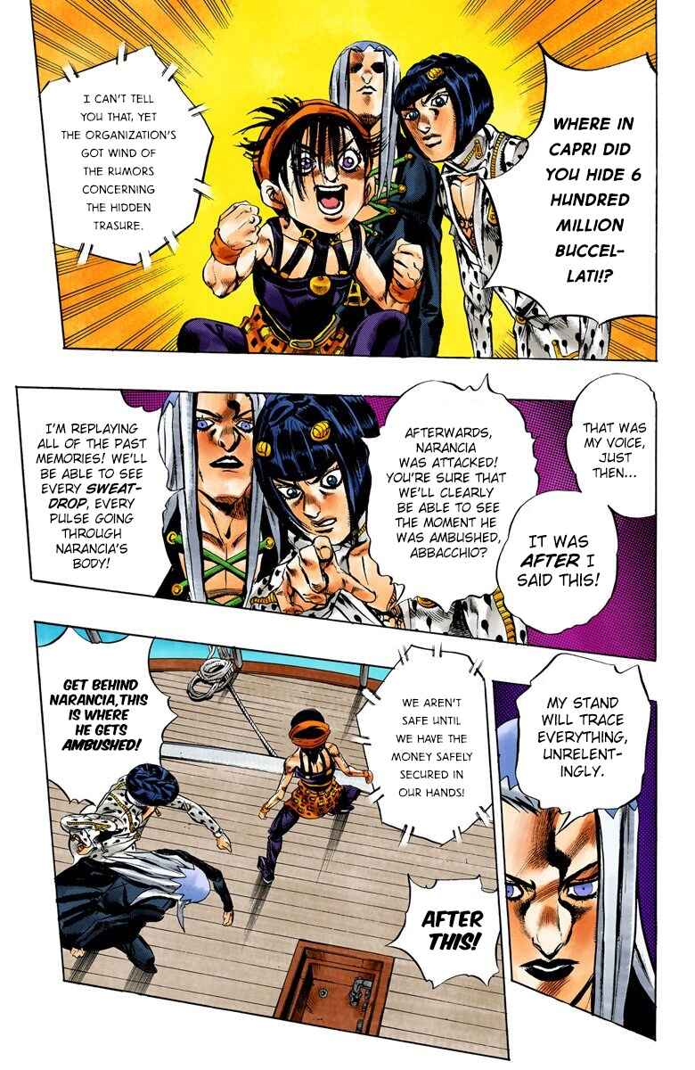JoJo no Kimyou na Bouken: Part 5 - Ougon no Kaze Color-ban Chapter 20 - Page 18