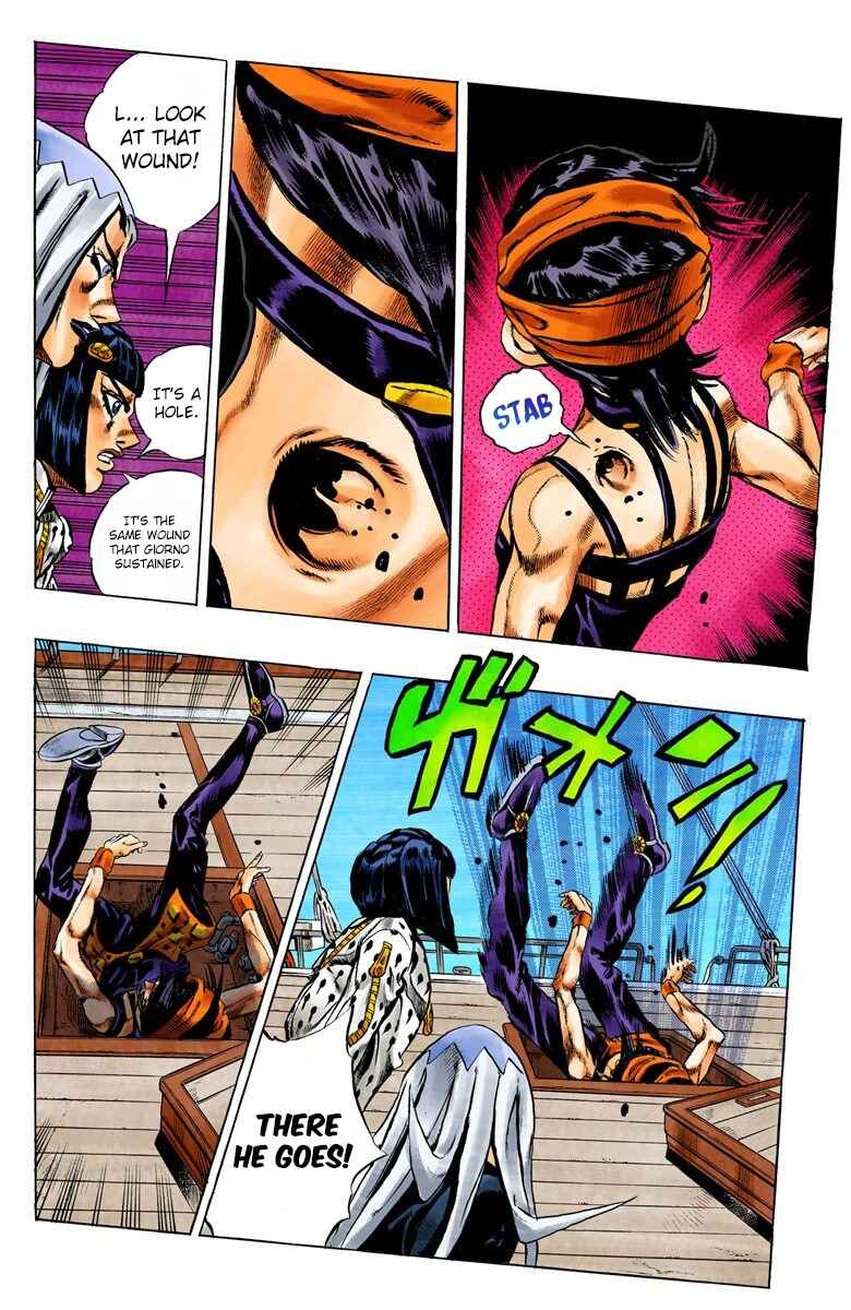 JoJo no Kimyou na Bouken: Part 5 - Ougon no Kaze Color-ban Chapter 20 - Page 19