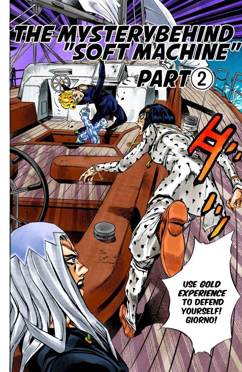 JoJo no Kimyou na Bouken: Part 5 - Ougon no Kaze Color-ban Chapter 20 - Page 3