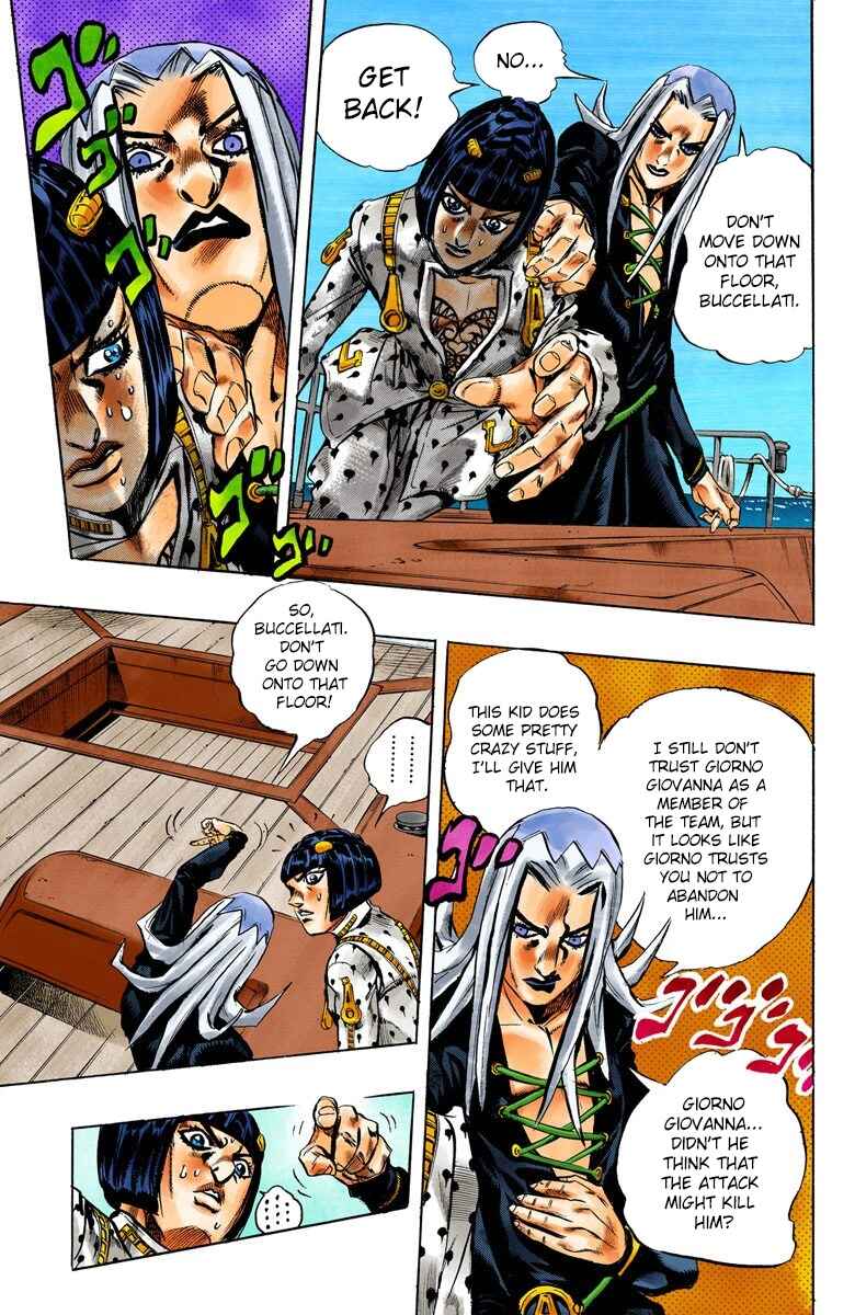 JoJo no Kimyou na Bouken: Part 5 - Ougon no Kaze Color-ban Chapter 20 - Page 6
