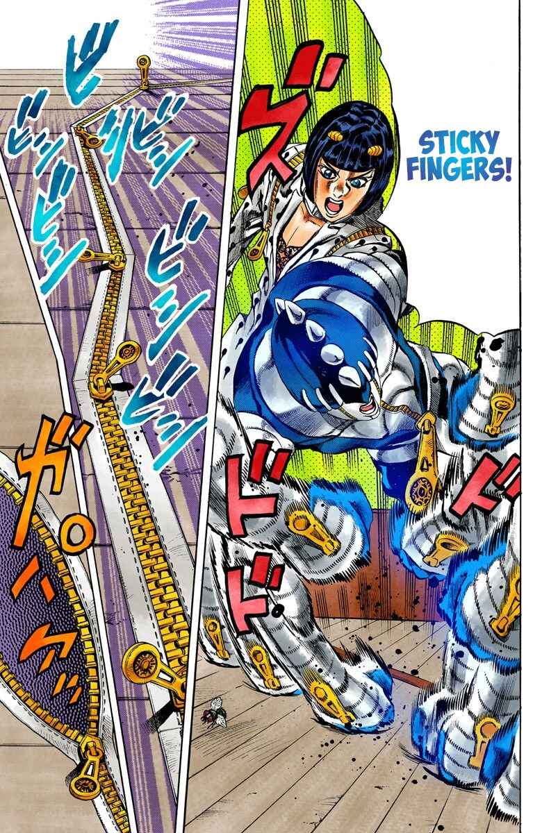 JoJo no Kimyou na Bouken: Part 5 - Ougon no Kaze Color-ban Chapter 20 - Page 8