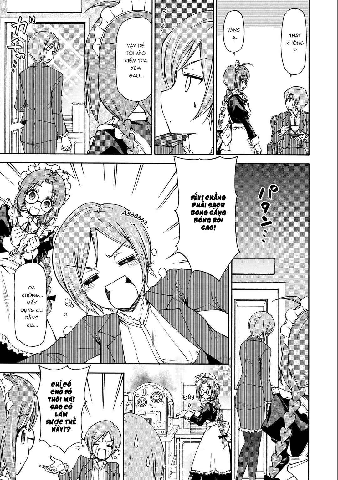 Maid nara Touzen desu. ~Nureginu wo Kiserareta Bannou Maid-san wa Tabi ni Deru Koto ni shimashita.~ Chapter 4 - Page 12
