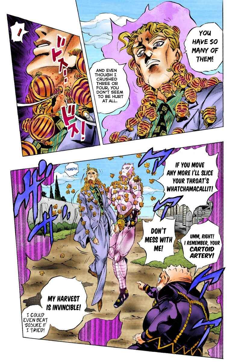JoJo no Kimyou na Bouken: Part 4 - Diamond wa Kudakenai Color-ban Chapter 80 - Page 15