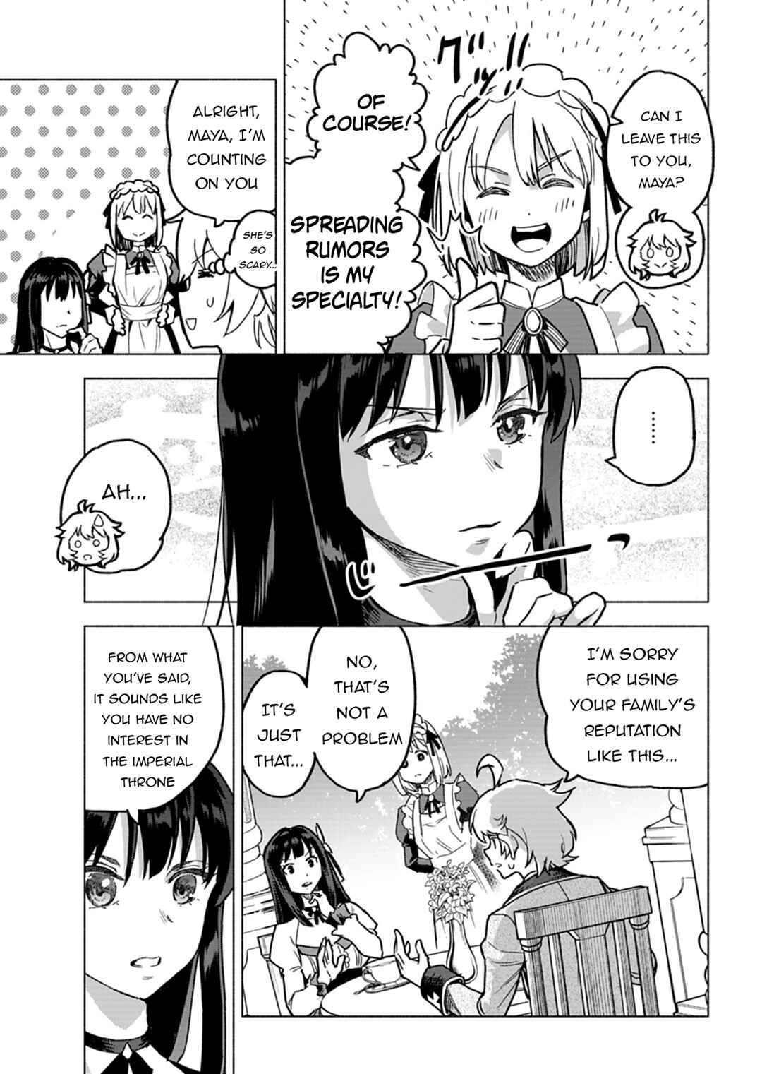 Tada no Murabito no Boku ga, Sanbyakunen-mae no Boukun Ouji ni Tensei Shite Shimaimashita: Zense no Chishiki de Ansatsu Flag o Kaihi Shite, Odayaka ni Ikinokorimasu! Chapter 8 - Page 10