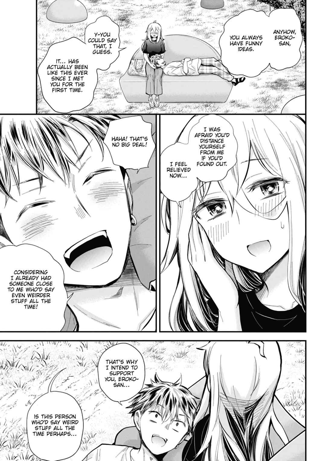 Shingeki no Eroko-san: Hen na Oneesan wa Danshi Kousei to Nakayoku Naritai Chapter 54 - Page 16