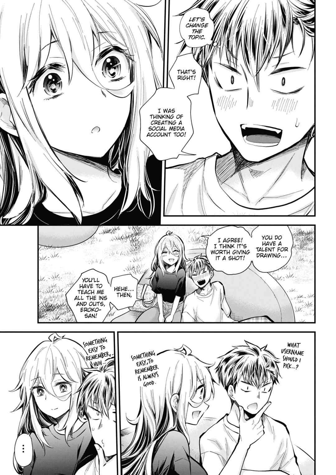 Shingeki no Eroko-san: Hen na Oneesan wa Danshi Kousei to Nakayoku Naritai Chapter 54 - Page 18