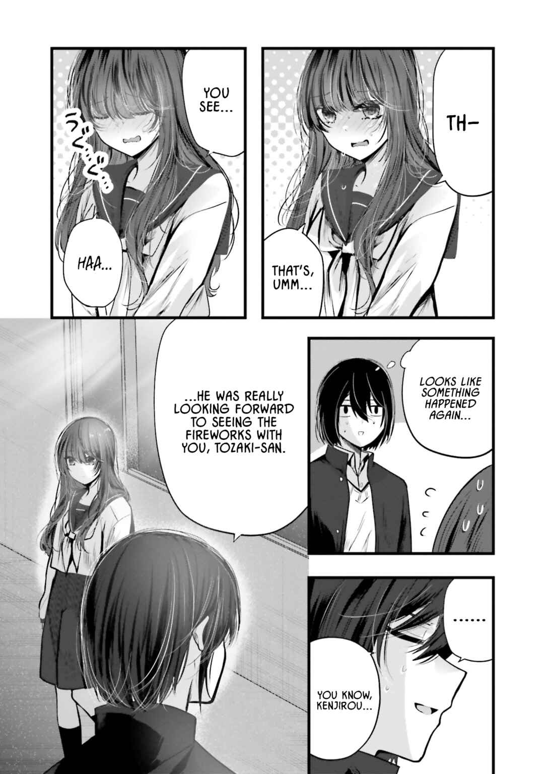 Tozaki-san wa Boku ni Dake Tsumetai Chapter 14 - Page 8