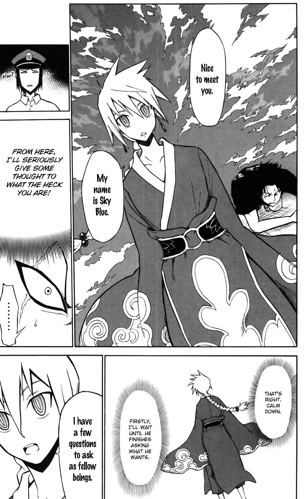 Sky Blue Chapter 4 - Page 10