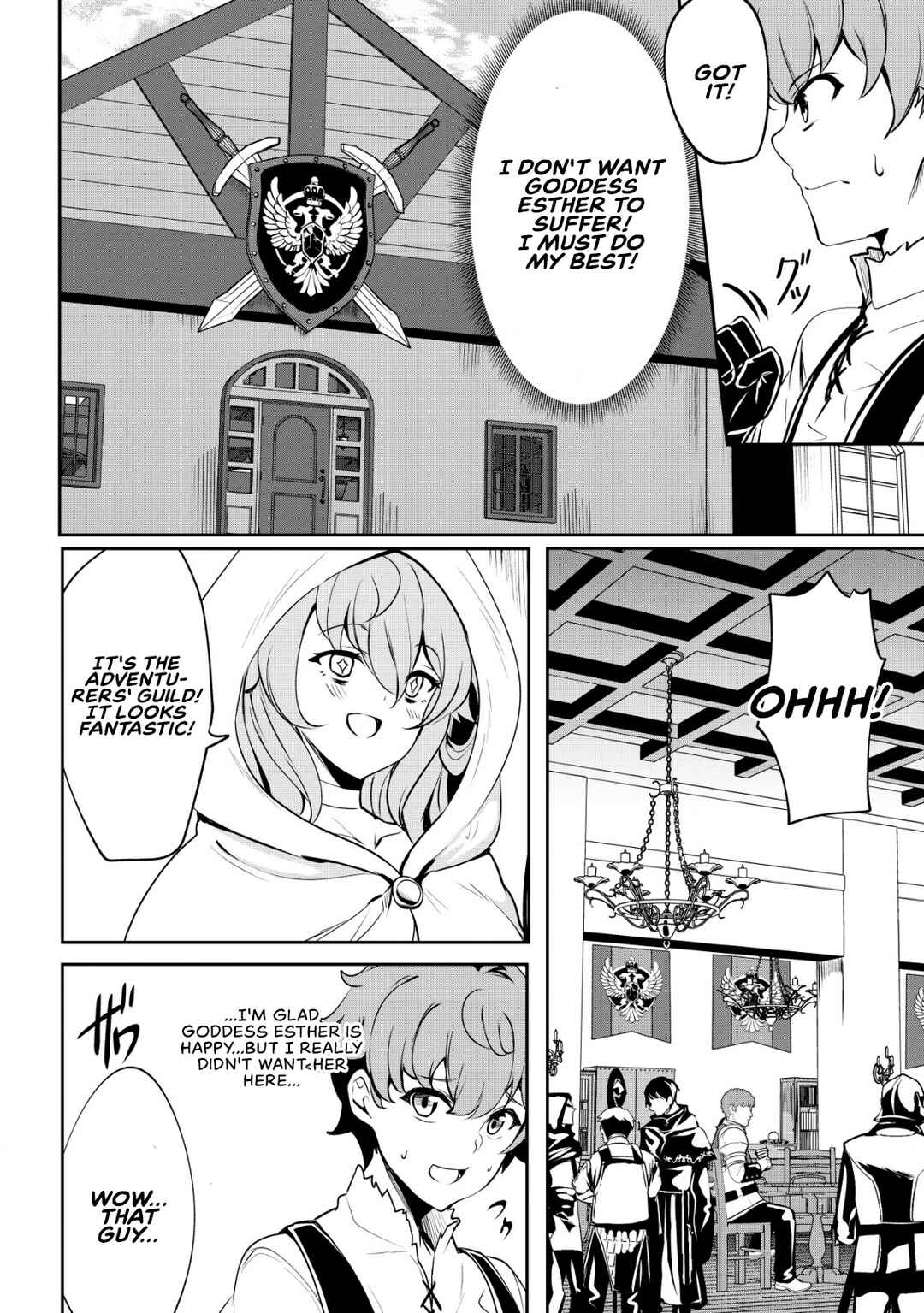 Dore dake Doryoku Shite mo Mannen Level 0 no Ore wa Tsuihou Sareta ~Shin no Teki to Yobareta Shounen wa, Shachiku Megami to Deatte Saikyou no Chikara wo Te ni Ireru~ Chapter 4 - Page 3