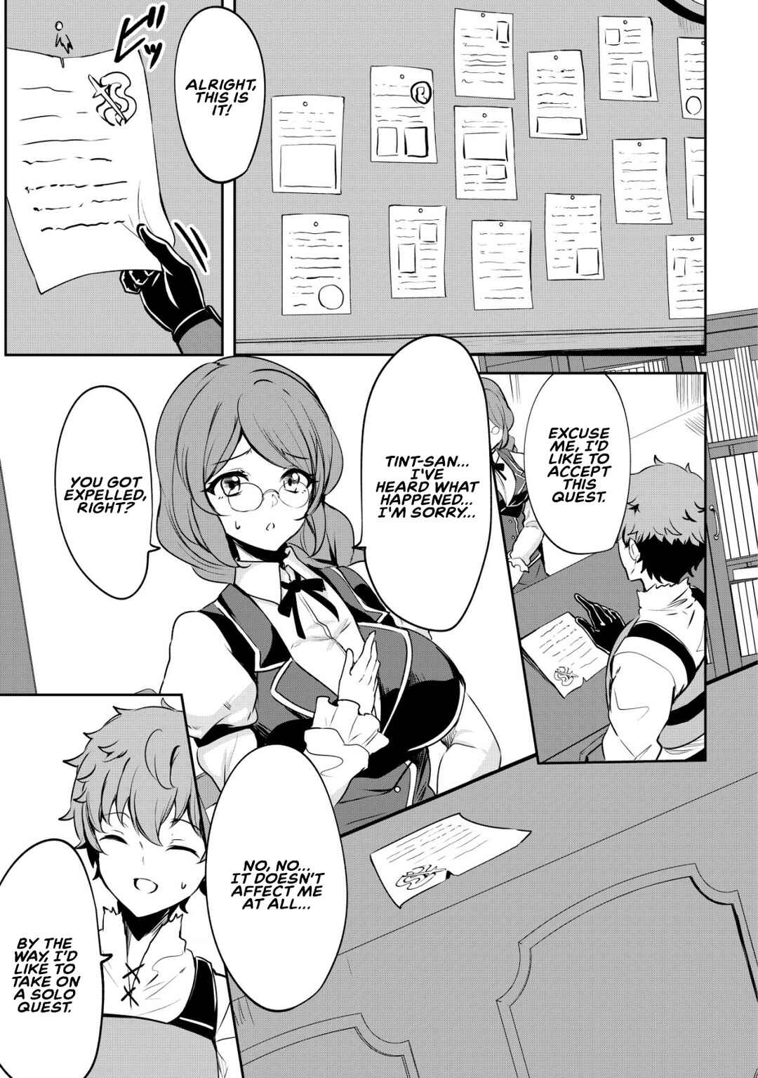Dore dake Doryoku Shite mo Mannen Level 0 no Ore wa Tsuihou Sareta ~Shin no Teki to Yobareta Shounen wa, Shachiku Megami to Deatte Saikyou no Chikara wo Te ni Ireru~ Chapter 4 - Page 8