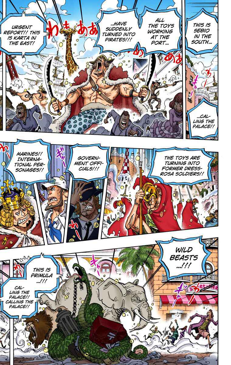 One Piece (Official Colored) Chapter 743 - Page 13