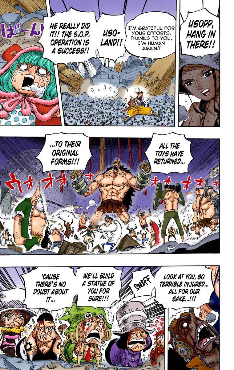 One Piece (Official Colored) Chapter 743 - Page 15