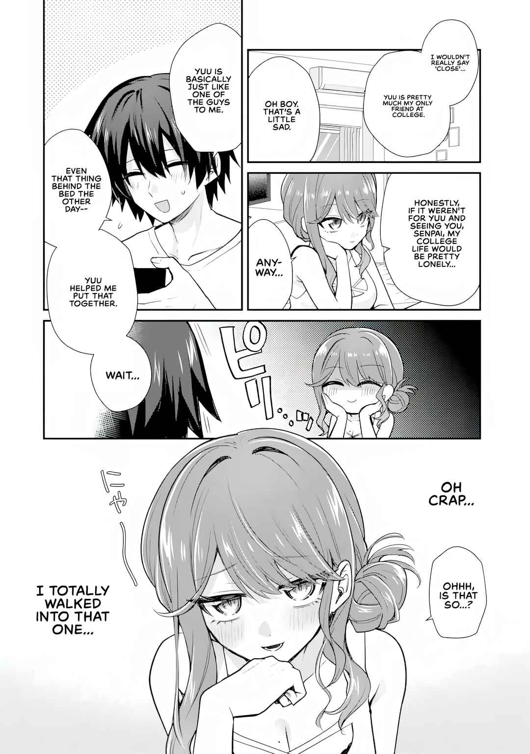 Osake to Senpai Kanojo to no Amaama Doukyo Lovecome wa Nijuusai ni Natte kara Chapter 4.5 - Page 4