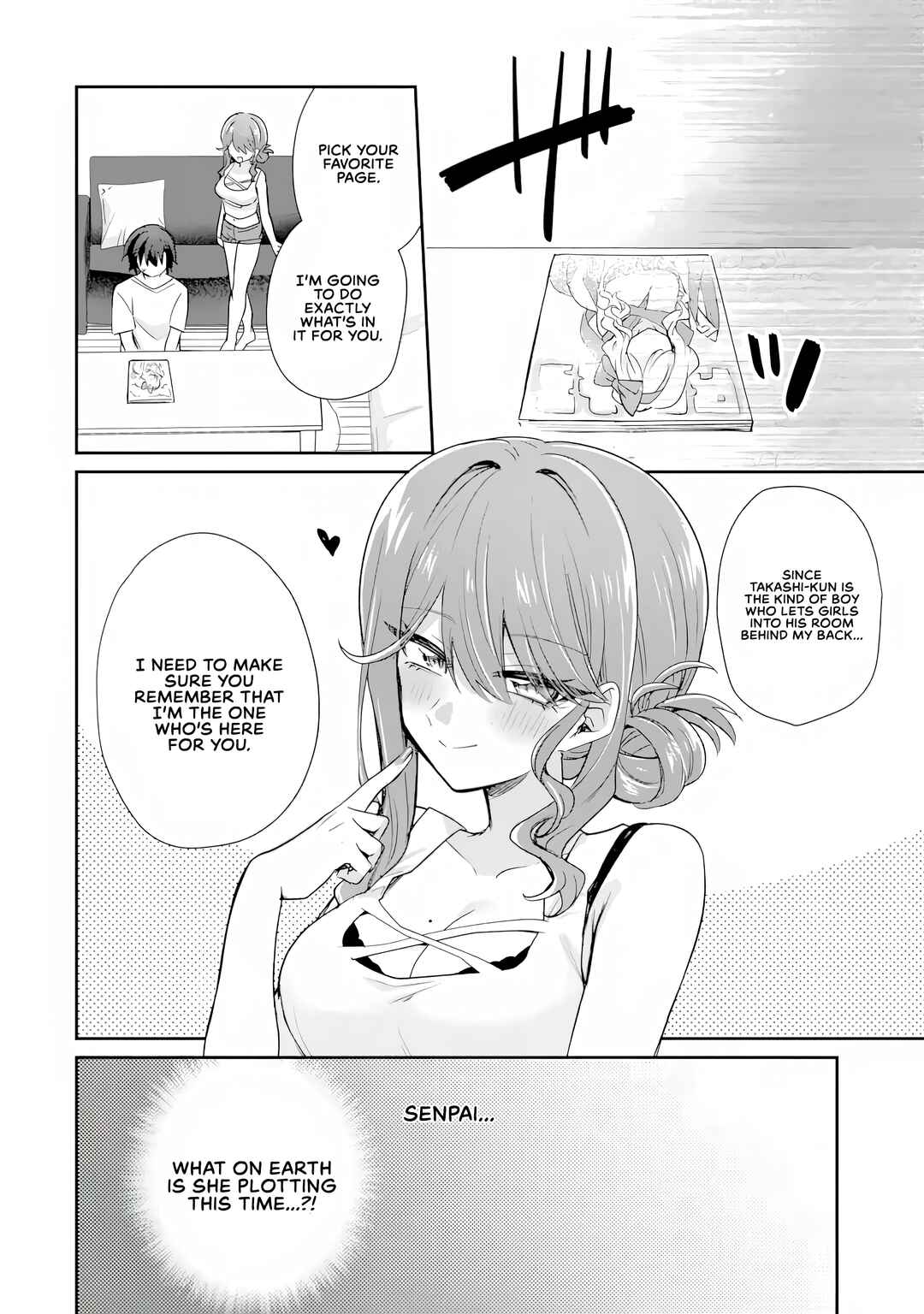 Osake to Senpai Kanojo to no Amaama Doukyo Lovecome wa Nijuusai ni Natte kara Chapter 4.5 - Page 6