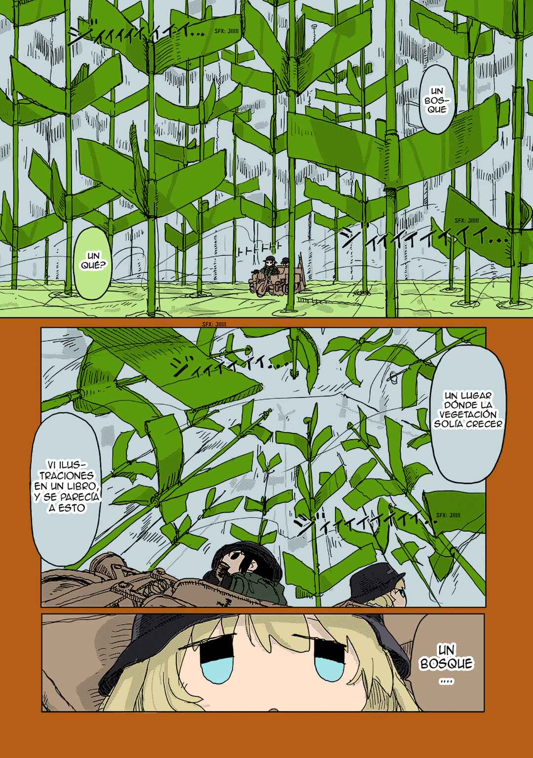 Shoujo Shuumatsu Ryokou (Fan Colored) Chapter 26 - Page 4