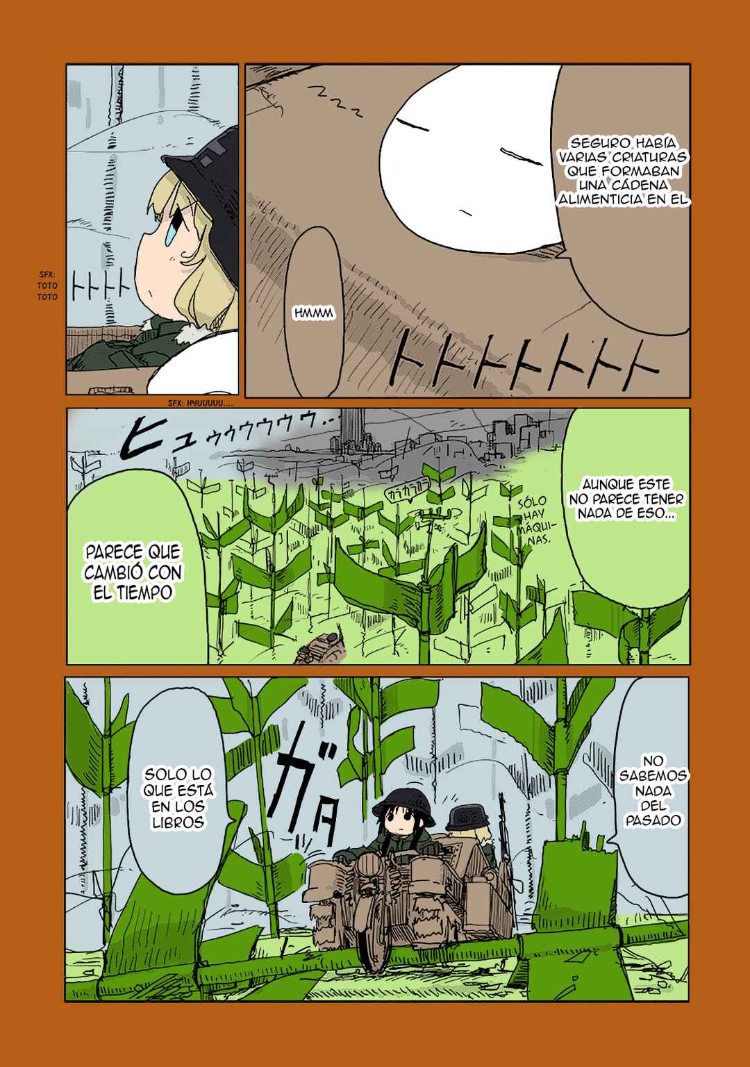 Shoujo Shuumatsu Ryokou (Fan Colored) Chapter 26 - Page 5