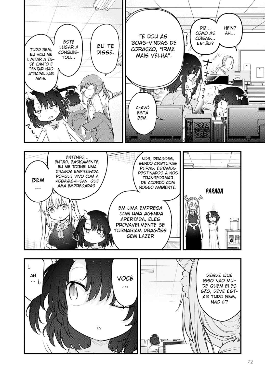 Kobayashi-san Chi no Maid Dragon Chapter 133 - Page 6