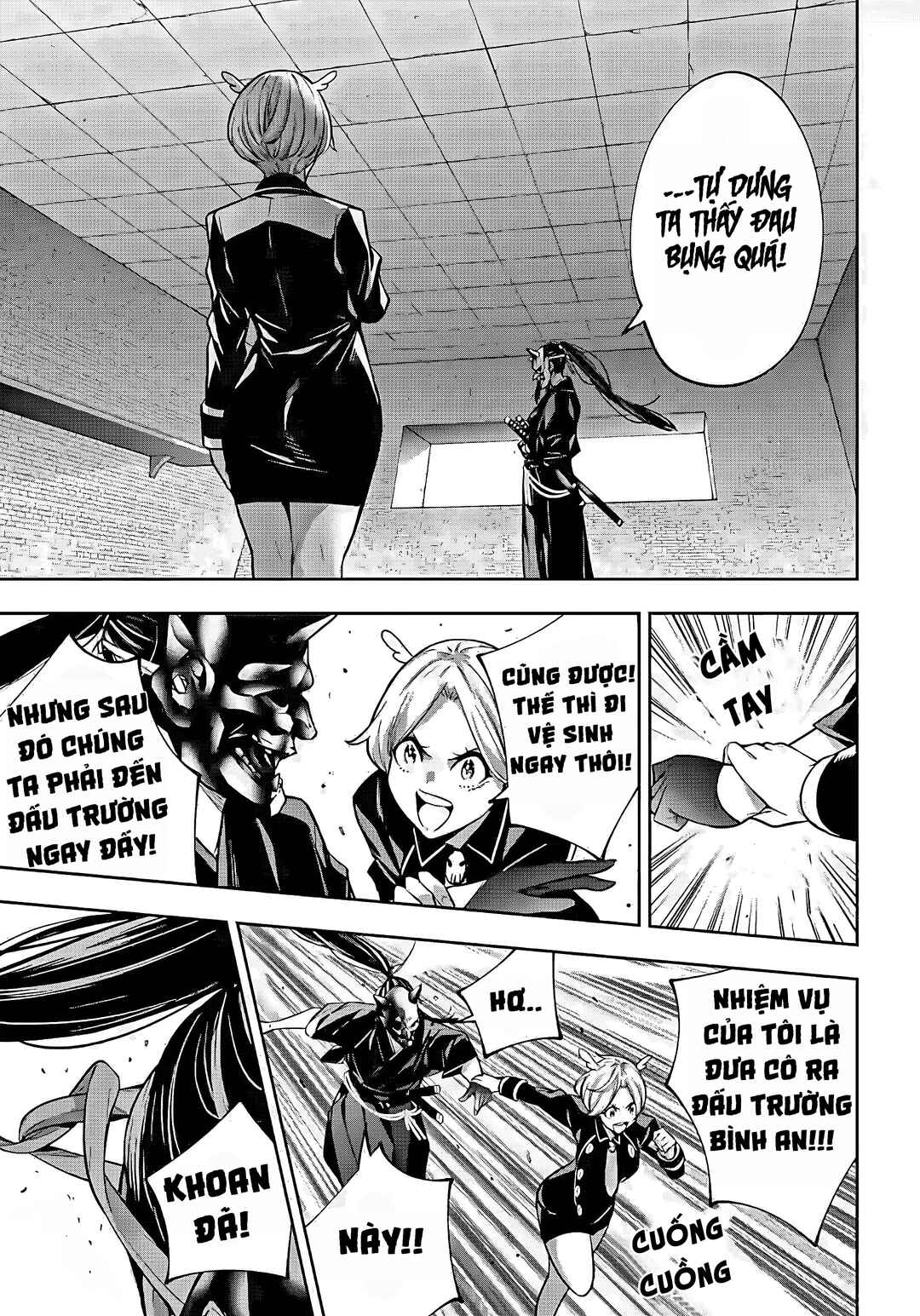 Majo Taisen - 32-nin no Isai no Majo wa Koroshiau Chapter 50 - Page 25