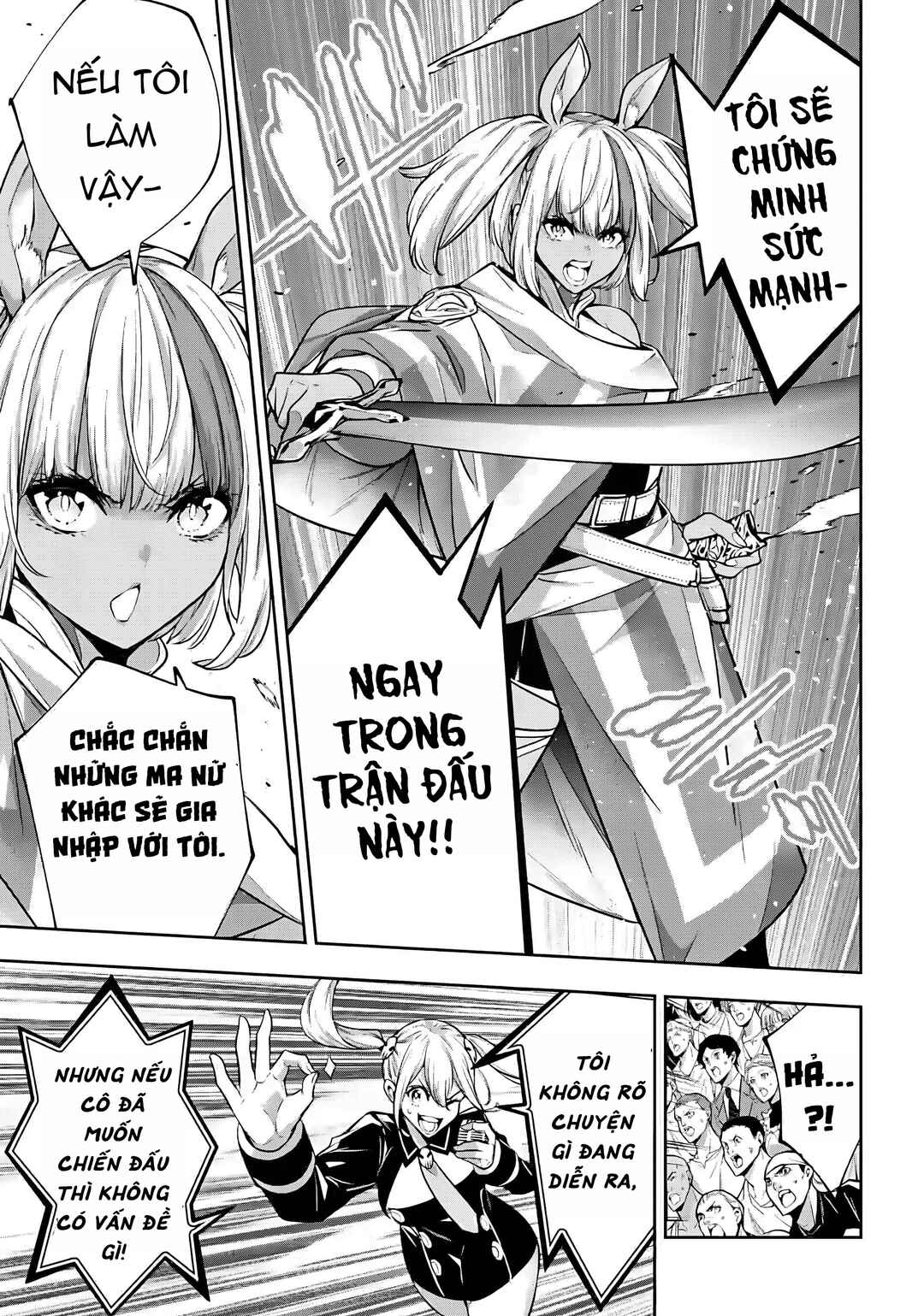 Majo Taisen - 32-nin no Isai no Majo wa Koroshiau Chapter 50 - Page 35