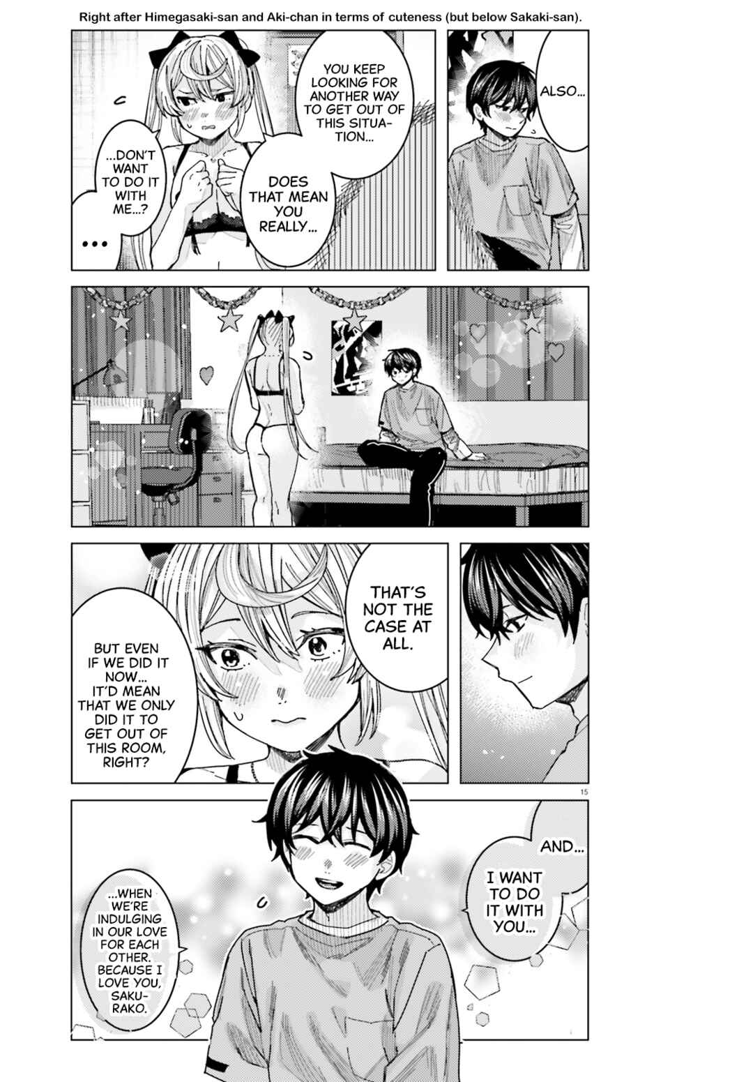 Himegasaki Sakurako wa Kyou mo Fubin Kawaii Chapter 43 - Page 16