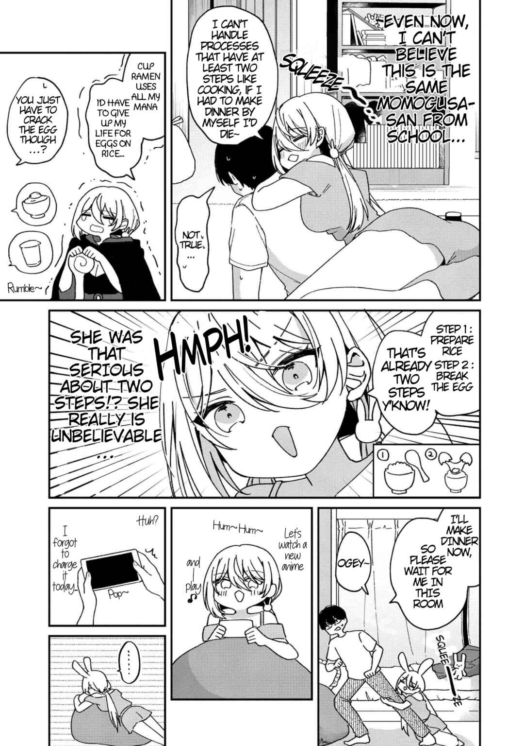 Momogusa-san ga Monogusa Sugiru!! Chapter 2 - Page 3